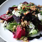 Gebackene Rüben Ziegenkäse Salat